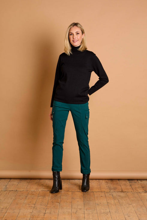 Emreco Roll Neck Jumper – Wardrobe Staple 100824EW
